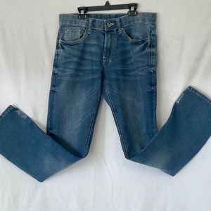 BUFFALO - DAVID BITTON >> Slim-Straight Faded Men’s Designer Jeans